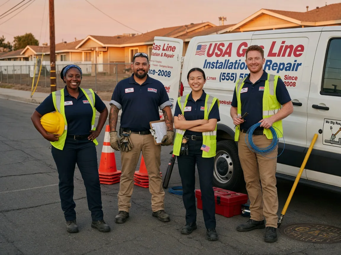 Gas Line Installation company in Newfoundland, PA